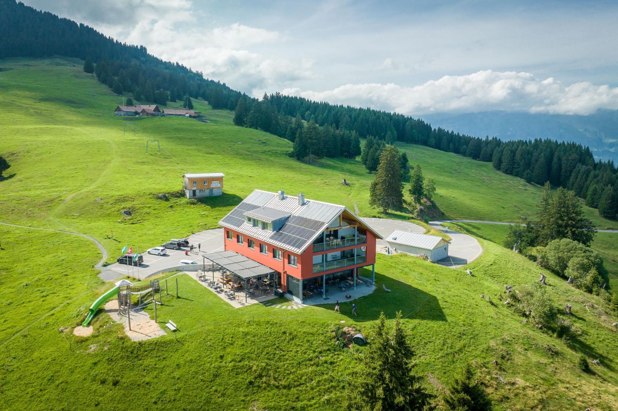 Hotel Restaurant Berghaus Malbun Buchserberg 부크스 외부 사진