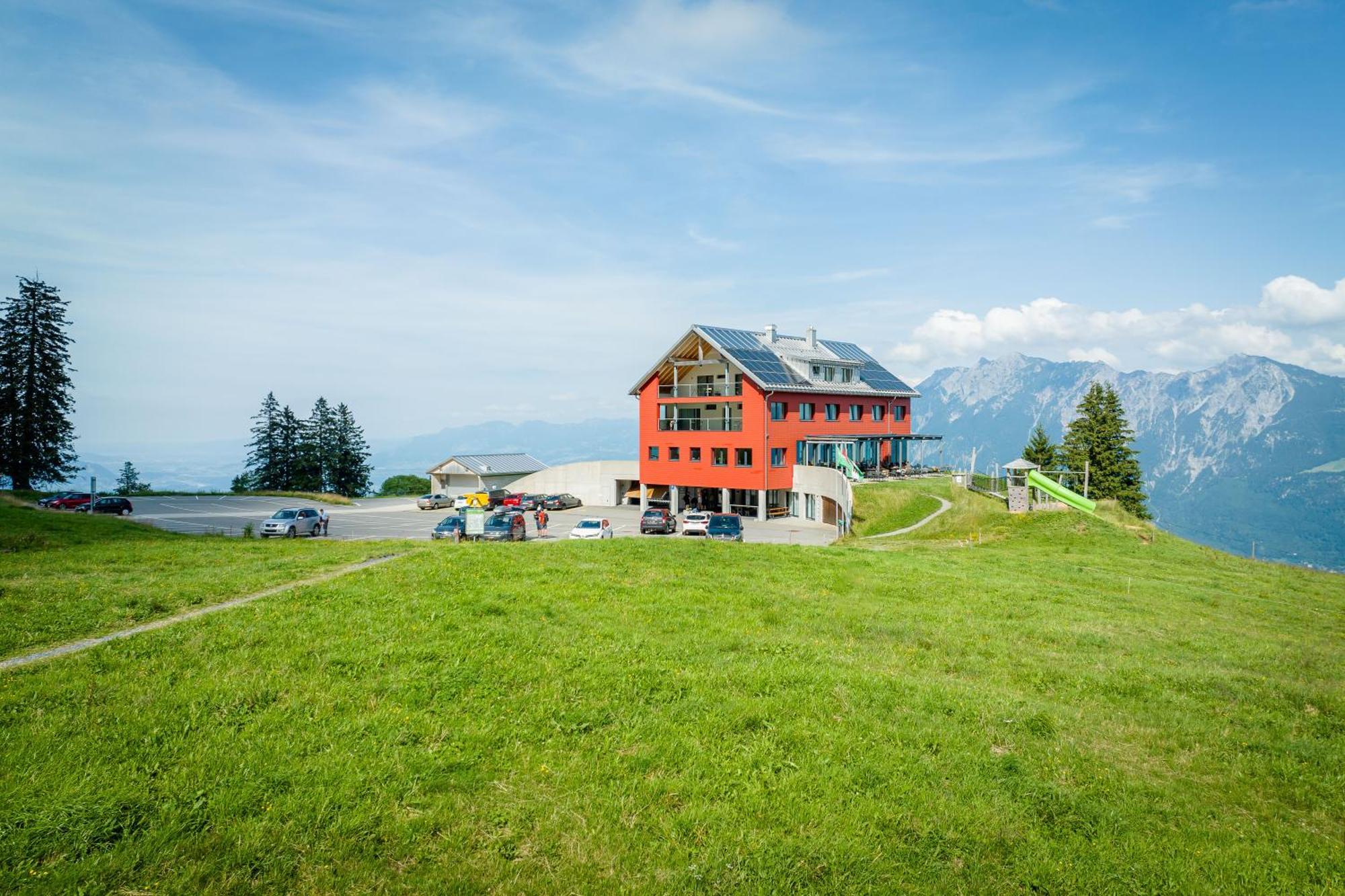 Hotel Restaurant Berghaus Malbun Buchserberg 부크스 외부 사진
