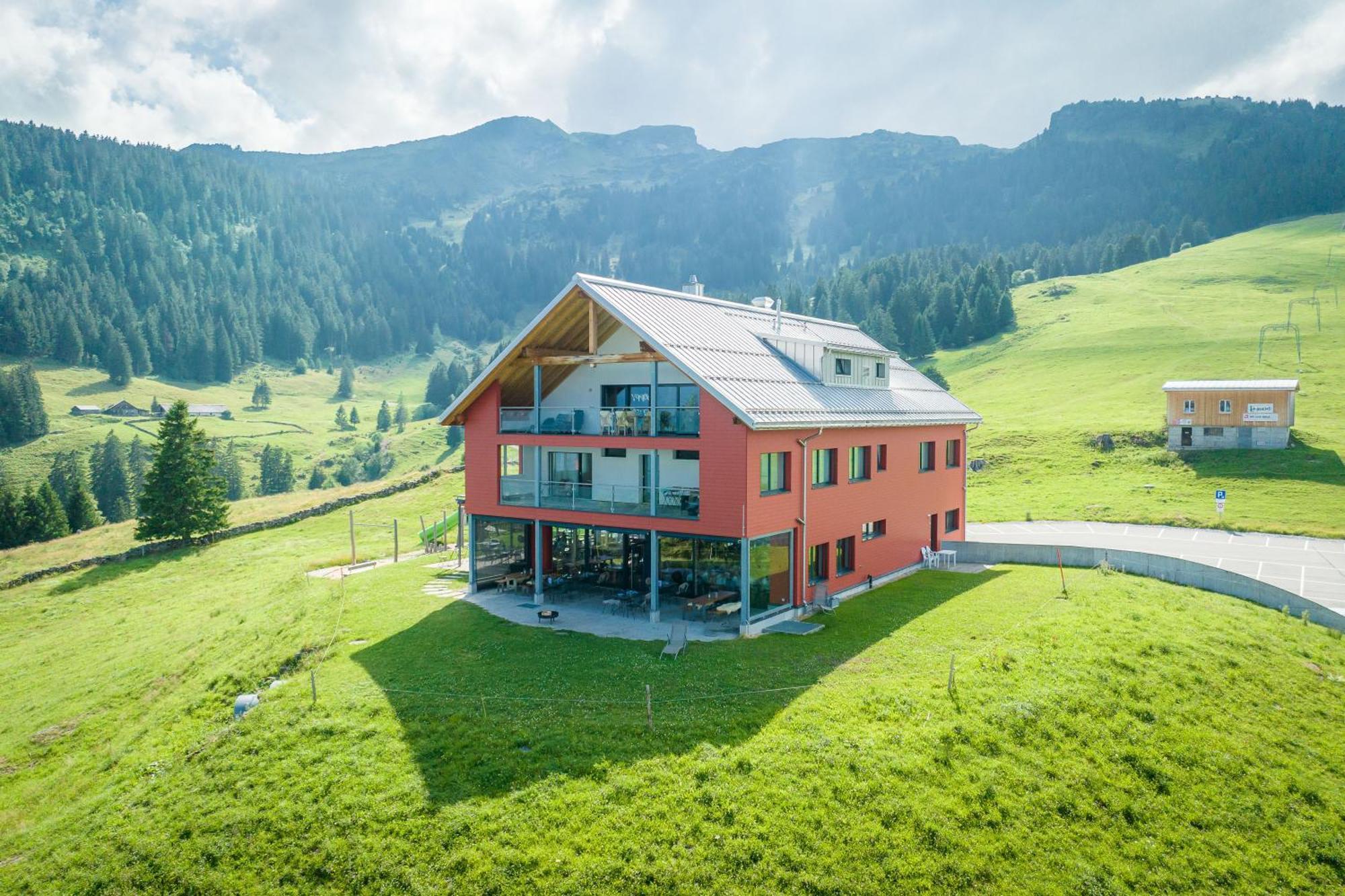 Hotel Restaurant Berghaus Malbun Buchserberg 부크스 외부 사진
